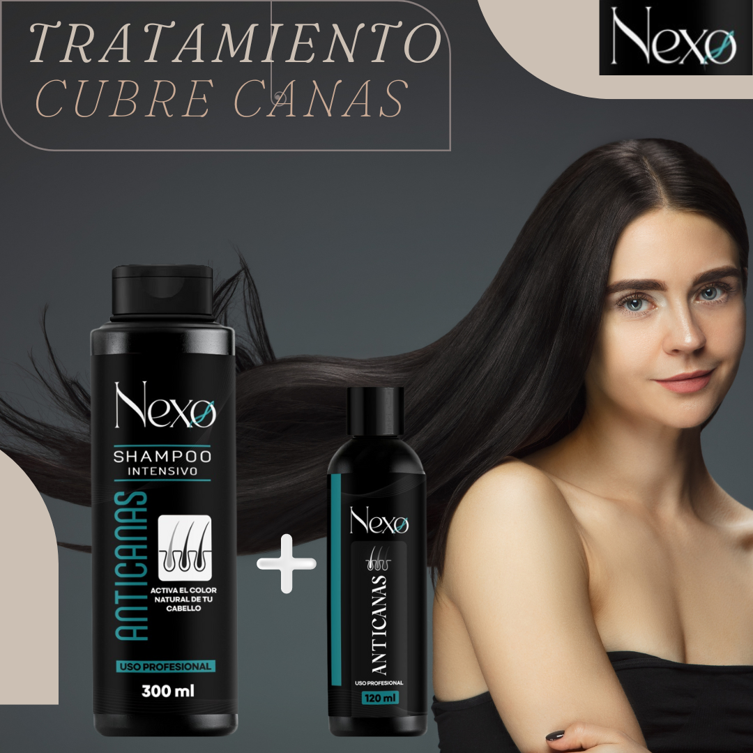 Nexo Shampoo Magico Cubre Canas + Tratamiento
